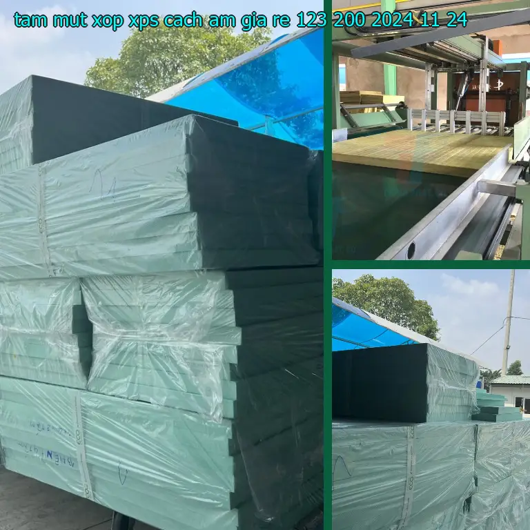 Ngày sản xuất tấm mút xốp XPS cách âm giá rẻ 123.200₫: 2024-11-24 Ngày sản xuất tấm mút xốp XPS cách âm giá rẻ 123.200₫: 2024-11-24