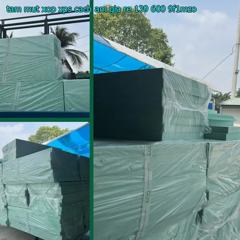 Model tấm mút xốp XPS cách âm giá rẻ 139.600₫: 9F1MZO