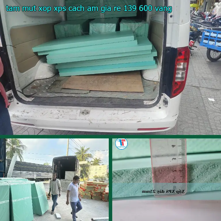 Màu sắc tấm mút xốp XPS cách âm giá rẻ 139.600₫: Vàng