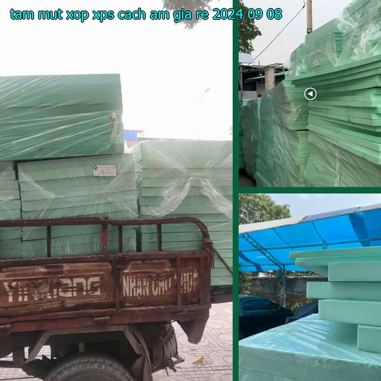 Tấm mút xốp XPS cách âm giá rẻ 2024-09-08