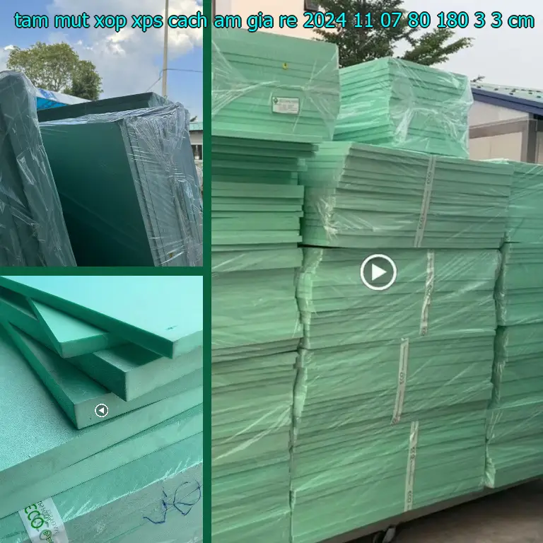 Kích thước tấm mút xốp XPS cách âm giá rẻ 2024-11-07: 80*180*3.3 cm Kích thước tấm mút xốp XPS cách âm giá rẻ 2024-11-07: 80*180*3.3 cm