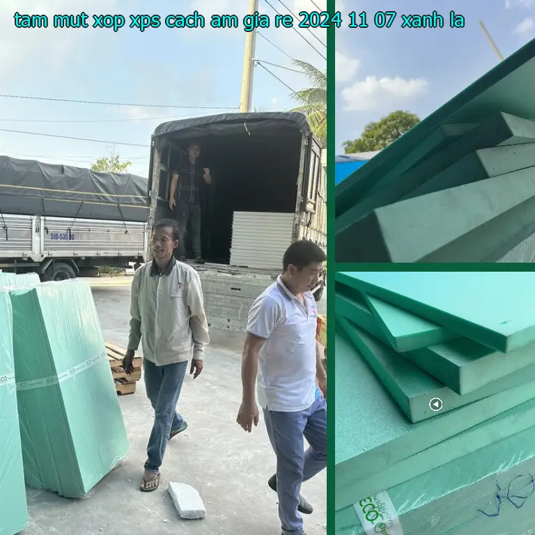Màu sắc tấm mút xốp XPS cách âm giá rẻ 2024-11-07: Xanh lá Màu sắc tấm mút xốp XPS cách âm giá rẻ 2024-11-07: Xanh lá