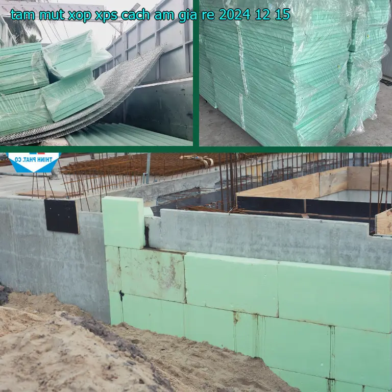 Tấm mút xốp XPS cách âm giá rẻ 2024-12-15