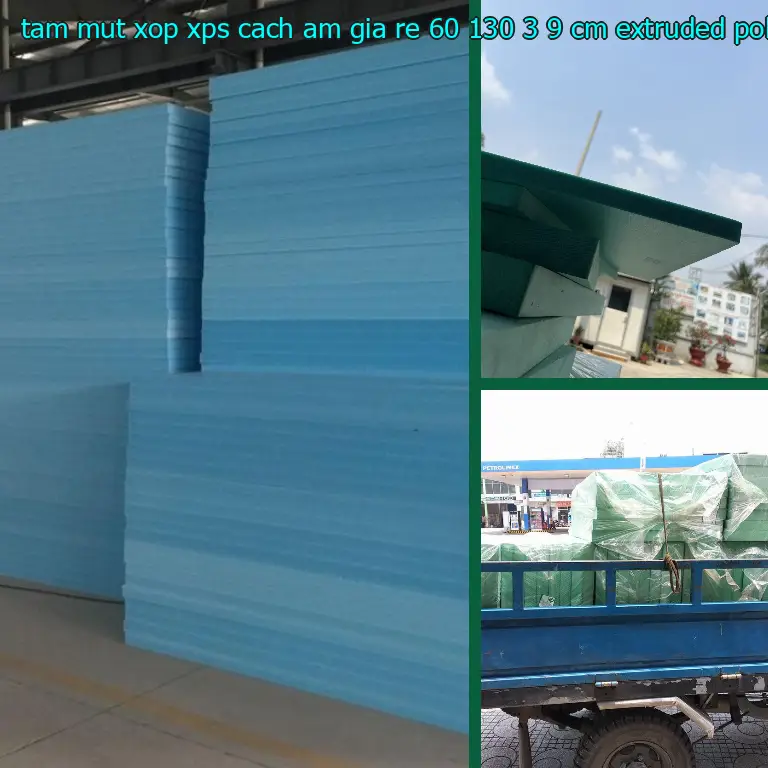 Chất liệu tấm mút xốp XPS cách âm giá rẻ 60*130*3.9 cm: Extruded Polystyrene Foam Chất liệu tấm mút xốp XPS cách âm giá rẻ 60*130*3.9 cm: Extruded Polystyrene Foam