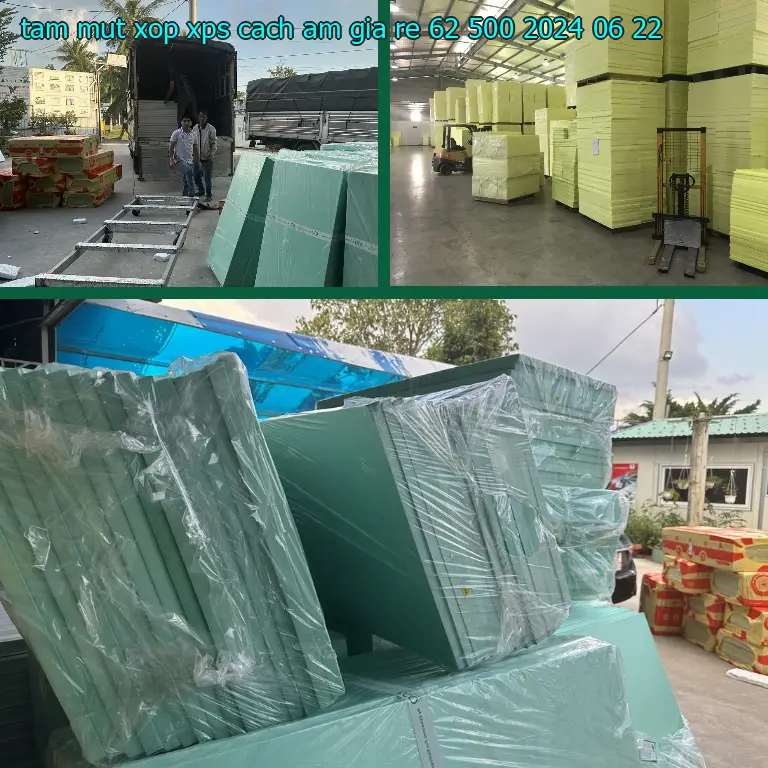 Ngày sản xuất tấm mút xốp XPS cách âm giá rẻ 62.500₫: 2024-06-22 Ngày sản xuất tấm mút xốp XPS cách âm giá rẻ 62.500₫: 2024-06-22
