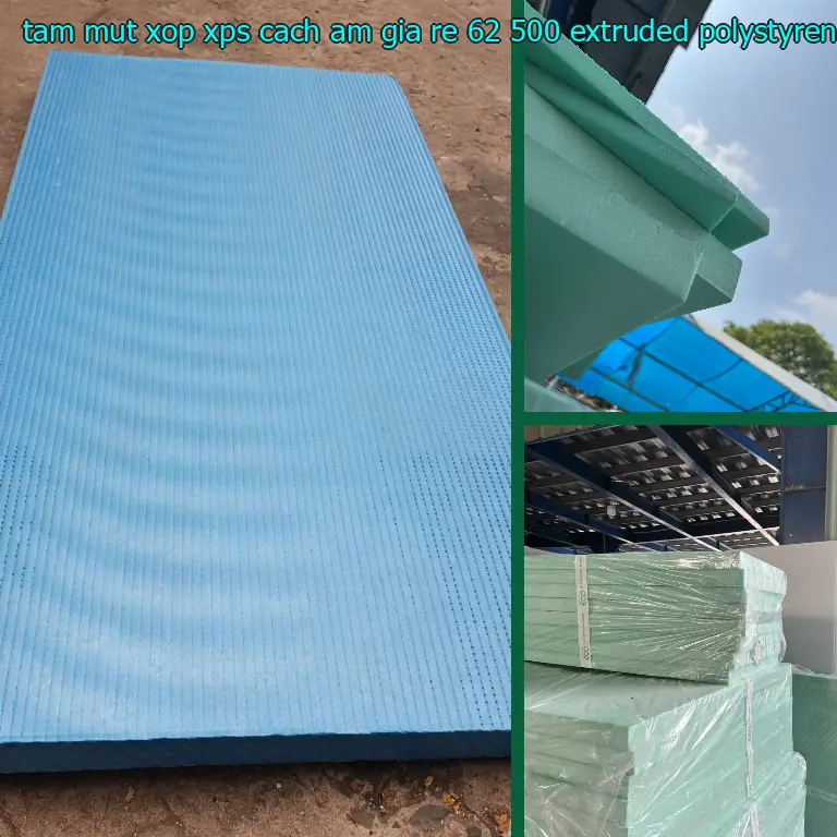 Chất liệu tấm mút xốp XPS cách âm giá rẻ 62.500₫: Extruded Polystyrene Chất liệu tấm mút xốp XPS cách âm giá rẻ 62.500₫: Extruded Polystyrene