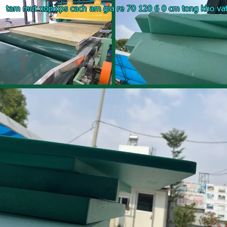Nhà sản xuất tấm mút xốp XPS cách âm giá rẻ 70*120*6.0 cm: Tổng kho vật liệu Việt Hưng Nhà sản xuất tấm mút xốp XPS cách âm giá rẻ 70*120*6.0 cm: Tổng kho vật liệu Việt Hưng