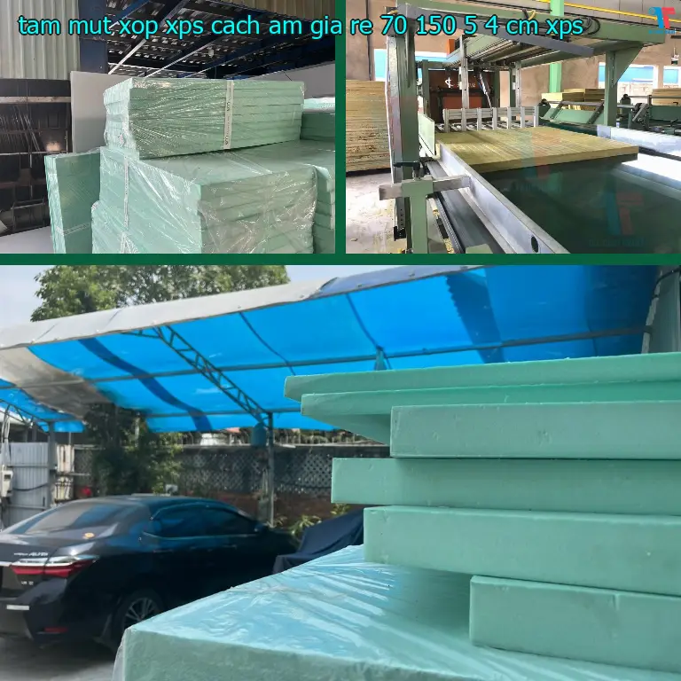 Chất liệu tấm mút xốp XPS cách âm giá rẻ 70*150*5.4 cm: XPS Chất liệu tấm mút xốp XPS cách âm giá rẻ 70*150*5.4 cm: XPS