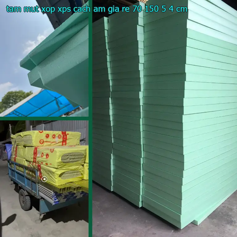 Tấm mút xốp XPS cách âm giá rẻ 70*150*5.4 cm