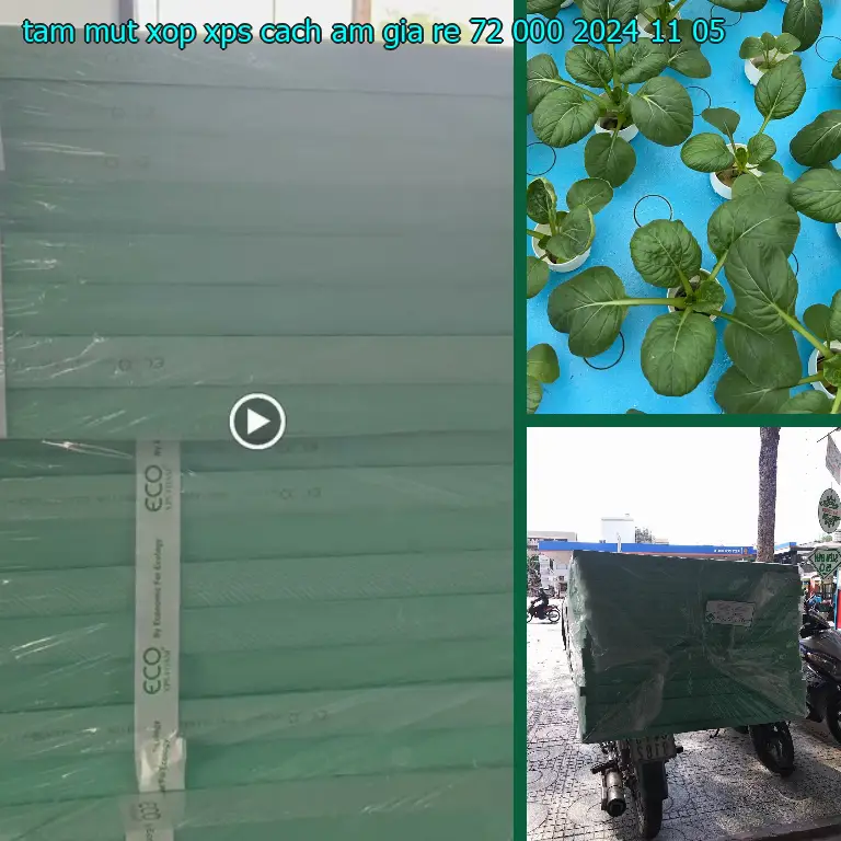 Ngày sản xuất tấm mút xốp XPS cách âm giá rẻ 72.000₫: 2024-11-05