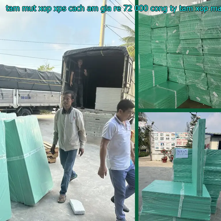 Nhà sản xuất tấm mút xốp XPS cách âm giá rẻ 72.000₫: Công ty tấm xốp MatHome