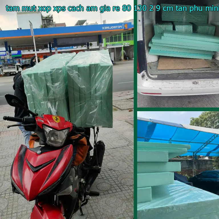 Nhà sản xuất tấm mút xốp XPS cách âm giá rẻ 80*130*2.9 cm: Tân Phú Minh Corp Nhà sản xuất tấm mút xốp XPS cách âm giá rẻ 80*130*2.9 cm: Tân Phú Minh Corp