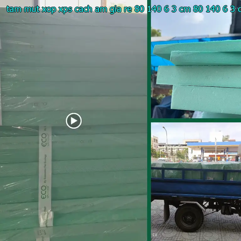 Kích thước tấm mút xốp XPS cách âm giá rẻ 80*140*6.3 cm: 80*140*6.3 cm Kích thước tấm mút xốp XPS cách âm giá rẻ 80*140*6.3 cm: 80*140*6.3 cm