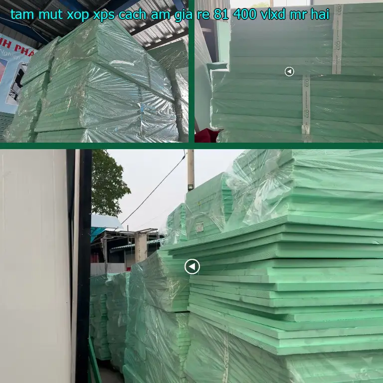 Nhà cung cấp tấm mút xốp XPS cách âm giá rẻ 81.400₫: VLXD Mr.HẢI Nhà cung cấp tấm mút xốp XPS cách âm giá rẻ 81.400₫: VLXD Mr.HẢI