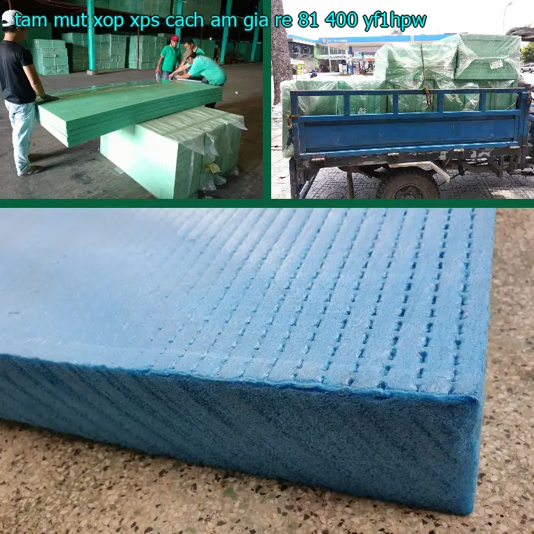 Model tấm mút xốp XPS cách âm giá rẻ 81.400₫: YF1HPW Model tấm mút xốp XPS cách âm giá rẻ 81.400₫: YF1HPW