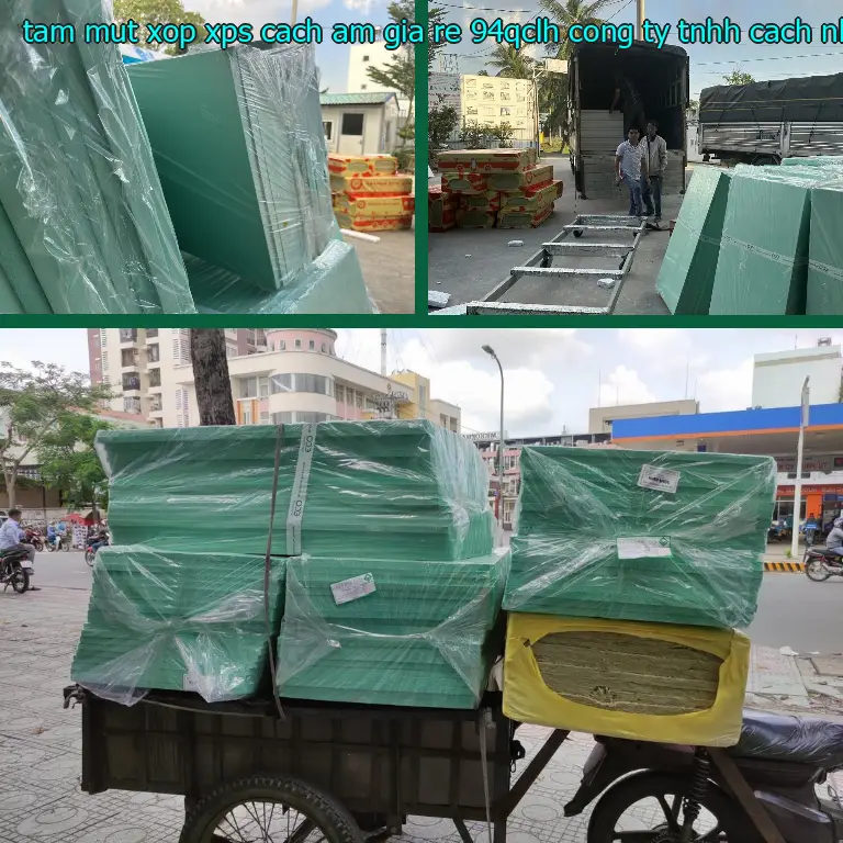 Nhà sản xuất tấm mút xốp XPS cách âm giá rẻ 94QCLH: Công ty TNHH cách nhiệt Á Châu Nhà sản xuất tấm mút xốp XPS cách âm giá rẻ 94QCLH: Công ty TNHH cách nhiệt Á Châu