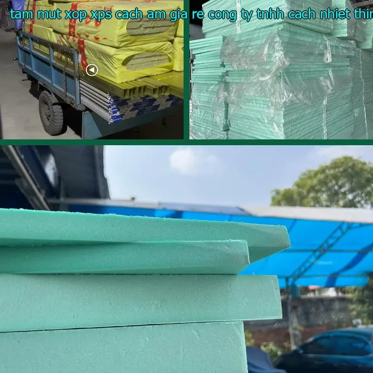Tấm mút xốp XPS cách âm giá rẻ Công ty TNHH cách nhiệt Thịnh Phát