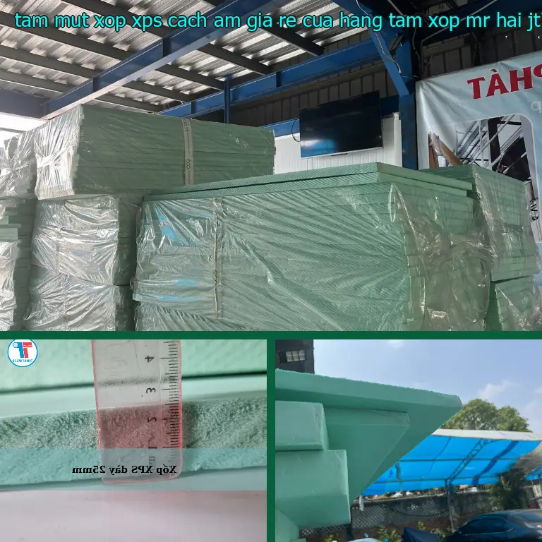 Model tấm mút xốp XPS cách âm giá rẻ Cửa hàng tấm xốp Mr.HẢI: JT71QP