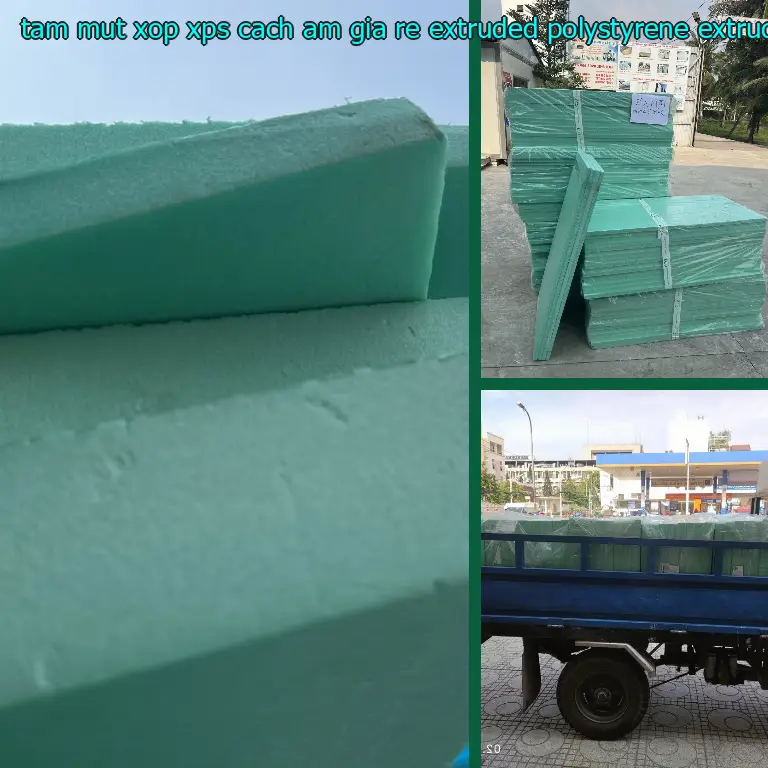 Chất liệu tấm mút xốp XPS cách âm giá rẻ Extruded Polystyrene: Extruded Polystyrene Chất liệu tấm mút xốp XPS cách âm giá rẻ Extruded Polystyrene: Extruded Polystyrene