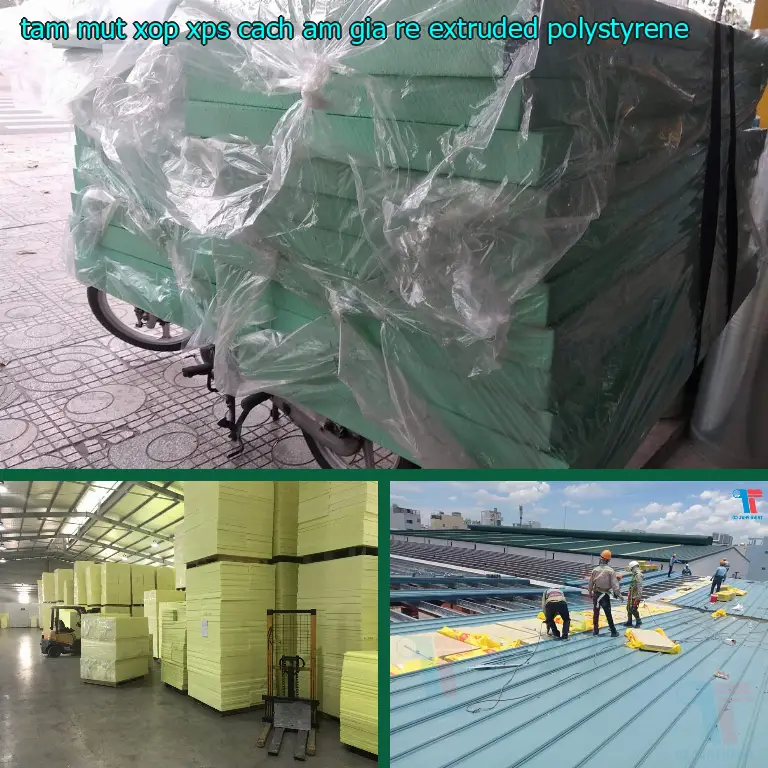 Tấm mút xốp XPS cách âm giá rẻ Extruded Polystyrene