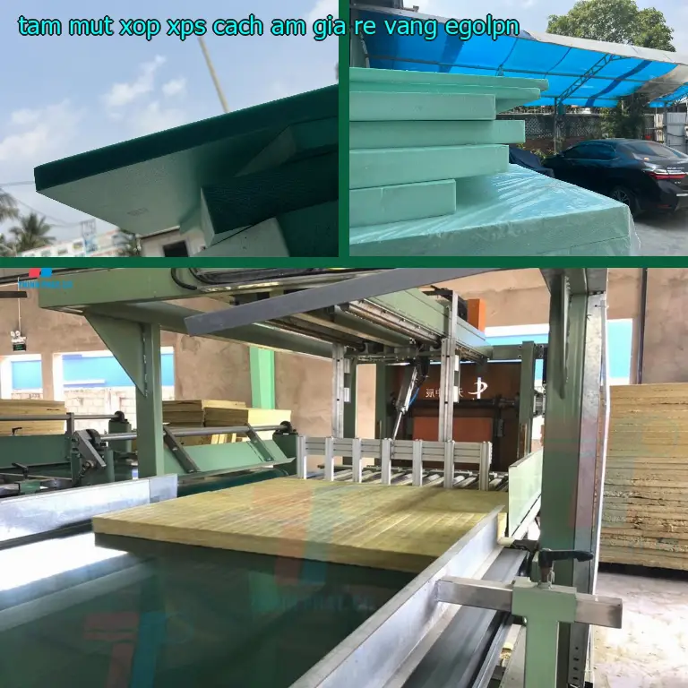 Model tấm mút xốp XPS cách âm giá rẻ Vàng: EGOLPN