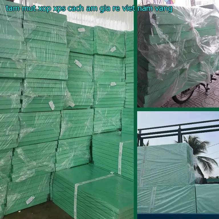 Màu sắc tấm mút xốp XPS cách âm giá rẻ Viet Nam: Vàng Màu sắc tấm mút xốp XPS cách âm giá rẻ Viet Nam: Vàng