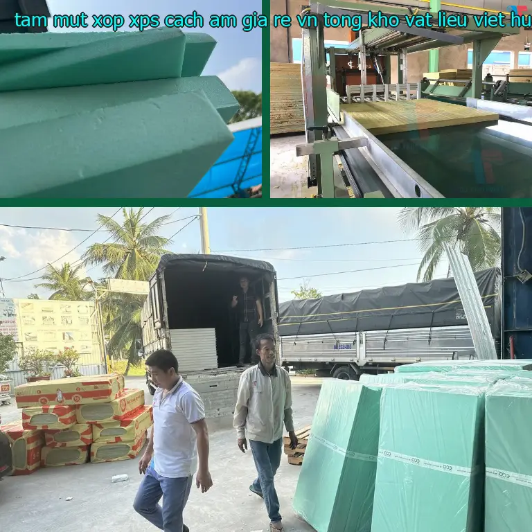 Nhà sản xuất tấm mút xốp XPS cách âm giá rẻ VN: Tổng kho vật liệu Việt Hưng Nhà sản xuất tấm mút xốp XPS cách âm giá rẻ VN: Tổng kho vật liệu Việt Hưng