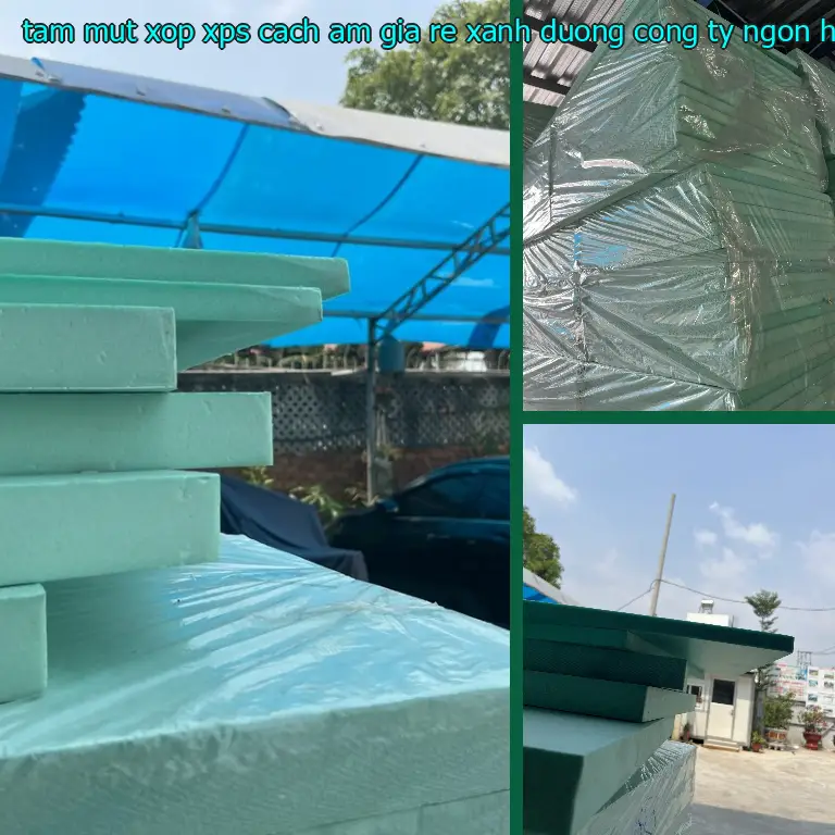 Nhà cung cấp tấm mút xốp XPS cách âm giá rẻ Xanh dương: Công ty Ngọn Hải Đăng