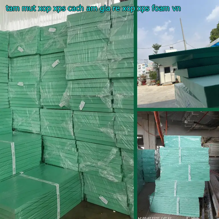 Xuất xứ tấm mút xốp XPS cách âm giá rẻ Xốp XPS Foam: VN Xuất xứ tấm mút xốp XPS cách âm giá rẻ Xốp XPS Foam: VN