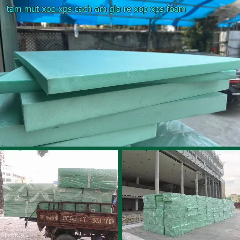 Tấm mút xốp XPS cách âm giá rẻ Xốp XPS Foam