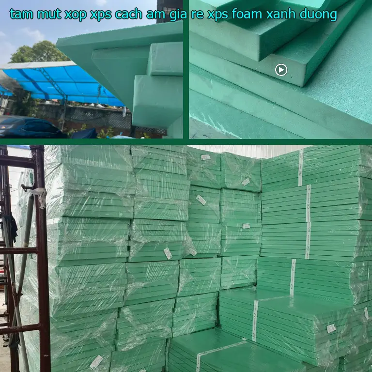 Màu sắc tấm mút xốp XPS cách âm giá rẻ XPS Foam: Xanh dương Màu sắc tấm mút xốp XPS cách âm giá rẻ XPS Foam: Xanh dương