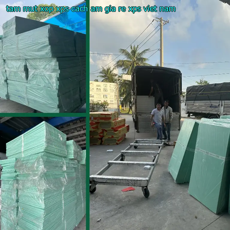 Xuất xứ tấm mút xốp XPS cách âm giá rẻ XPS: Việt Nam
