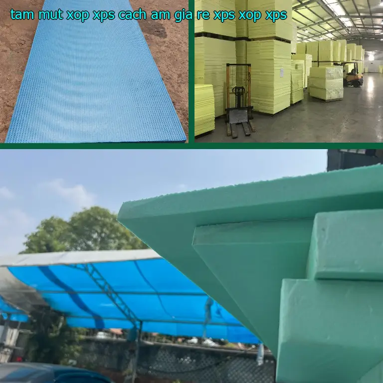 Danh mục tấm mút xốp XPS cách âm giá rẻ XPS: Xốp XPS