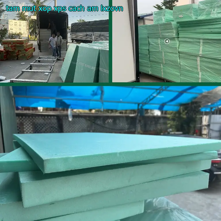 Tấm mút xốp XPS cách âm LXZOVN