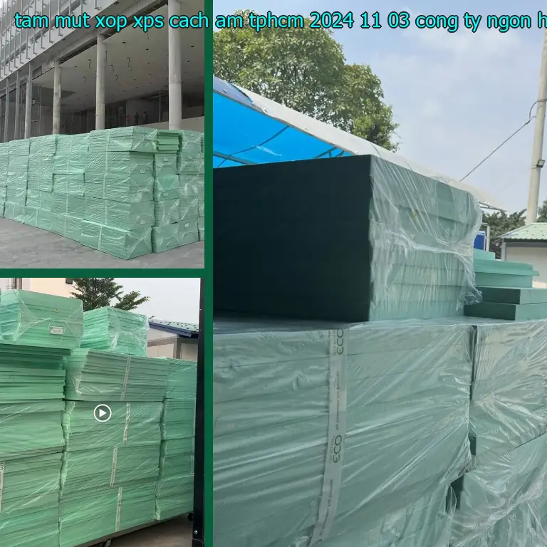 Nhà cung cấp tấm mút xốp XPS cách âm TpHCM 2024-11-03: Công ty Ngọn Hải Đăng