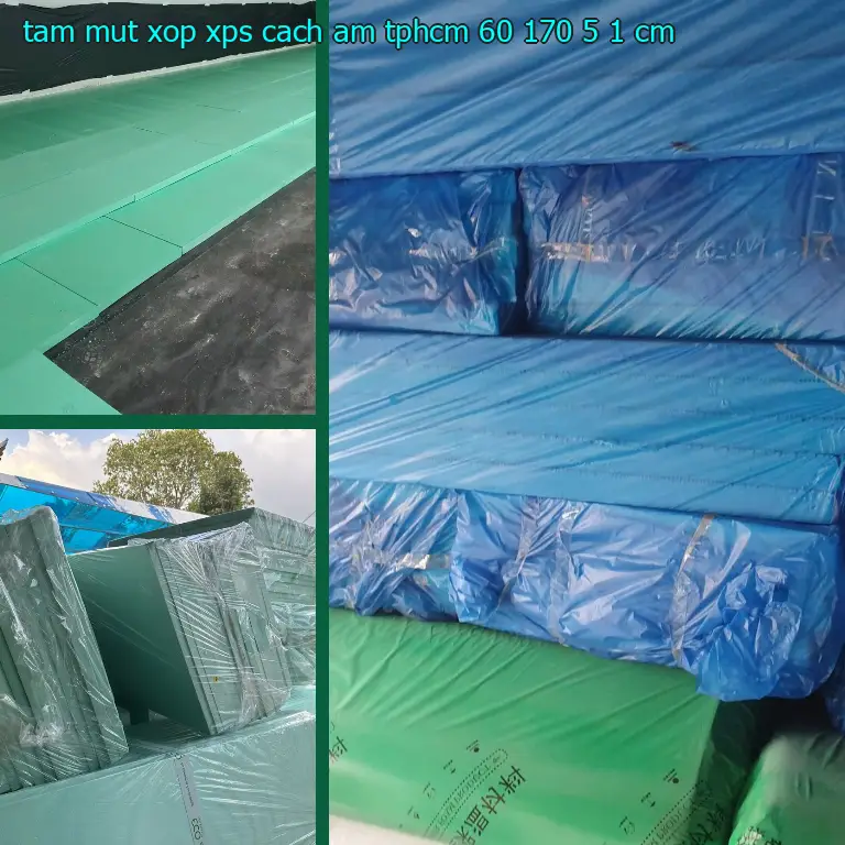Tấm mút xốp XPS cách âm TpHCM 60*170*5.1 cm