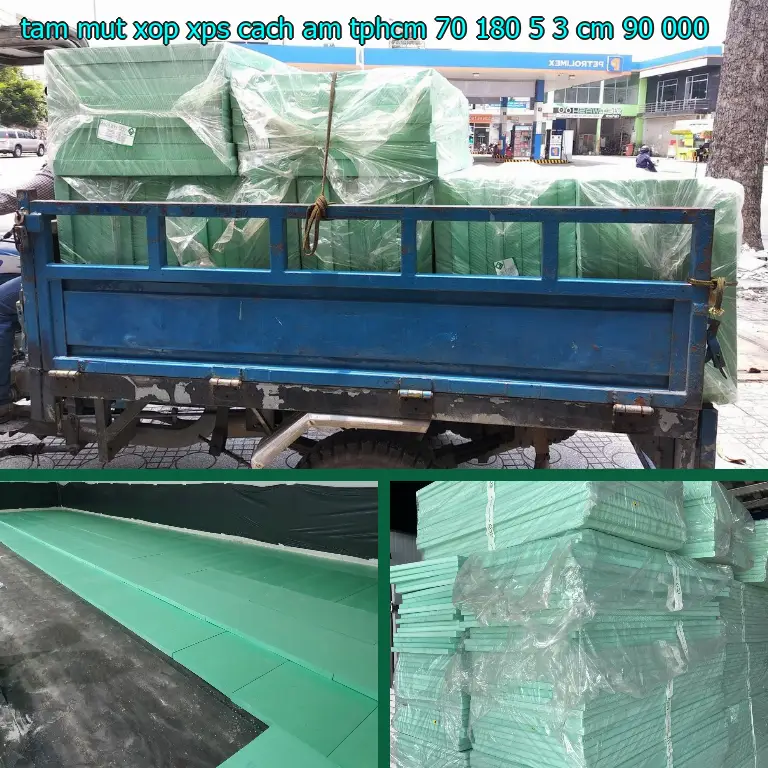 Đơn giá tấm mút xốp XPS cách âm TpHCM 70*180*5.3 cm: 90.000₫