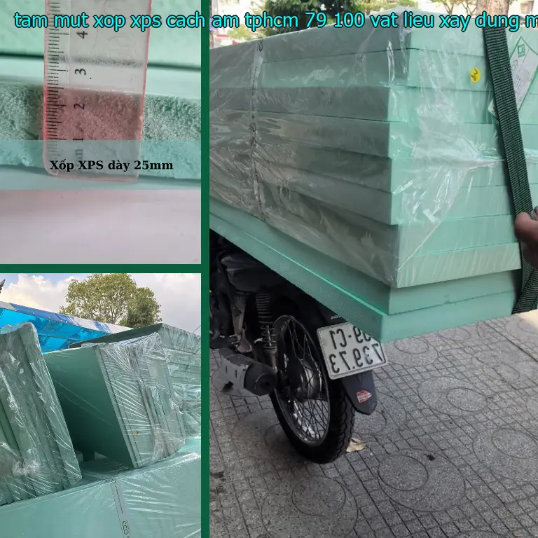 Nhà cung cấp tấm mút xốp XPS cách âm TpHCM 79.100₫: Vật Liệu Xây Dựng Mr.HẢI