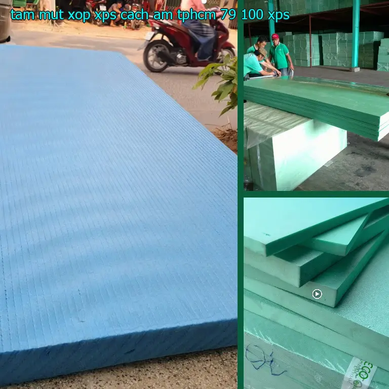Chất liệu tấm mút xốp XPS cách âm TpHCM 79.100₫: XPS