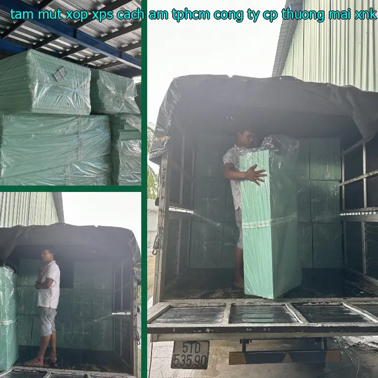 Xuất xứ tấm mút xốp XPS cách âm TpHCM Công ty CP thương mại XNK Tân Phú Bình: Viet Nam Xuất xứ tấm mút xốp XPS cách âm TpHCM Công ty CP thương mại XNK Tân Phú Bình: Viet Nam