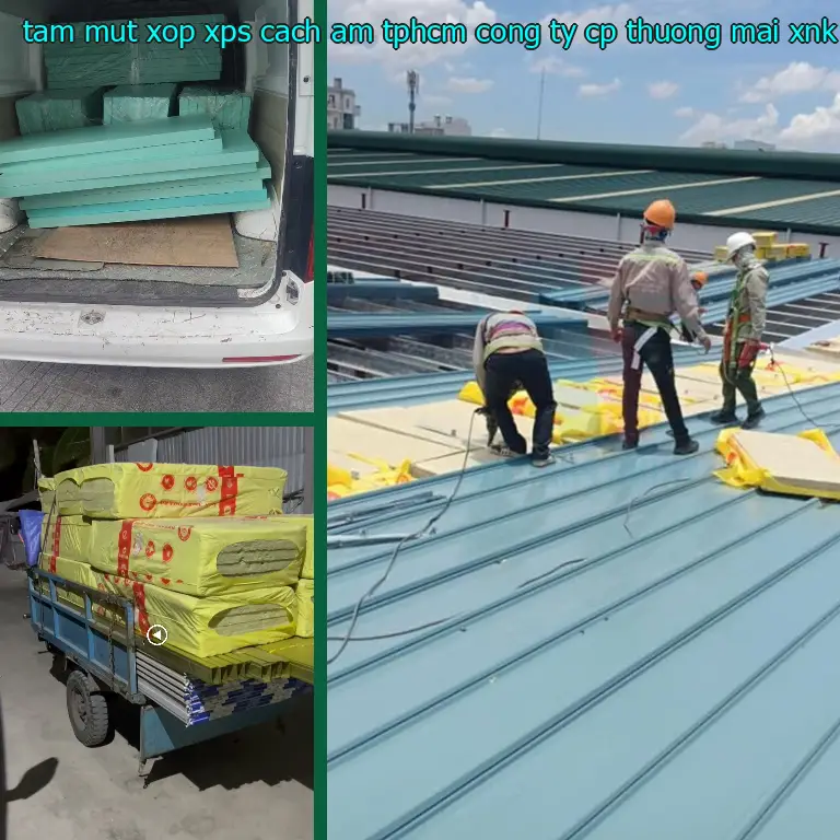 Tấm mút xốp XPS cách âm TpHCM Công ty CP thương mại XNK Tân Phú Bình