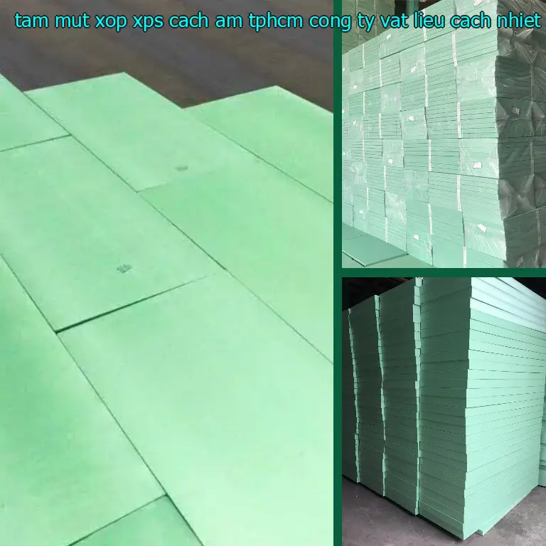 Kích thước tấm mút xốp XPS cách âm TpHCM Công ty vật liệu cách nhiệt Việt Nhật: 90*170*4.1 cm
