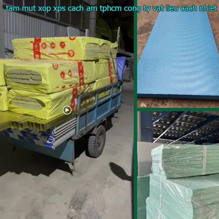 Chất liệu tấm mút xốp XPS cách âm TpHCM Công ty vật liệu cách nhiệt Việt Nhật: Extruded Polystyrene