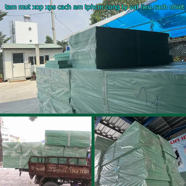 Tấm mút xốp XPS cách âm TpHCM Công ty vật liệu cách nhiệt Việt Nhật
