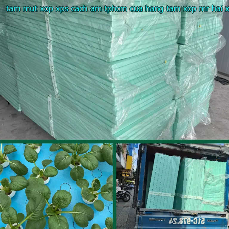 Chất liệu tấm mút xốp XPS cách âm TpHCM Cửa hàng tấm xốp Mr.HẢI: XPS