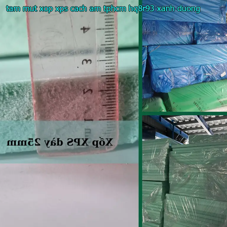 Màu sắc tấm mút xốp XPS cách âm TpHCM HQ8R93: Xanh dương Màu sắc tấm mút xốp XPS cách âm TpHCM HQ8R93: Xanh dương