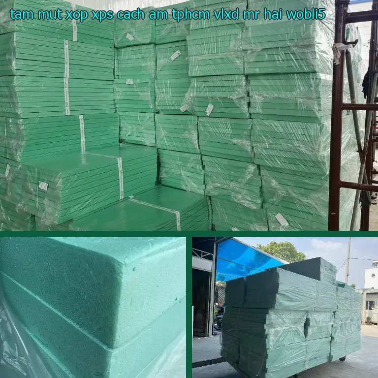 Model tấm mút xốp XPS cách âm TpHCM VLXD Mr.HẢI: WOBLI5 Model tấm mút xốp XPS cách âm TpHCM VLXD Mr.HẢI: WOBLI5