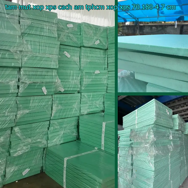 Kích thước tấm mút xốp XPS cách âm TpHCM Xốp XPS: 70*180*4.7 cm Kích thước tấm mút xốp XPS cách âm TpHCM Xốp XPS: 70*180*4.7 cm