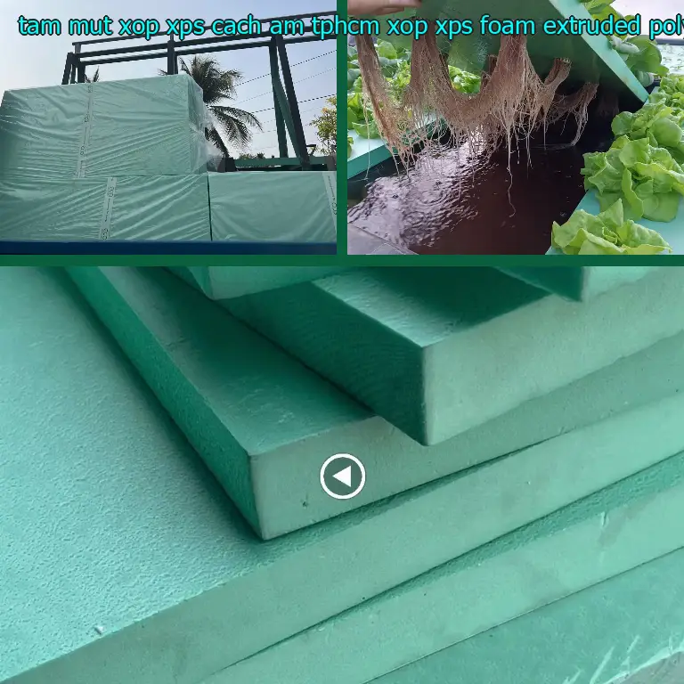 Chất liệu tấm mút xốp XPS cách âm TpHCM Xốp XPS Foam: Extruded Polystyrene Foam Chất liệu tấm mút xốp XPS cách âm TpHCM Xốp XPS Foam: Extruded Polystyrene Foam