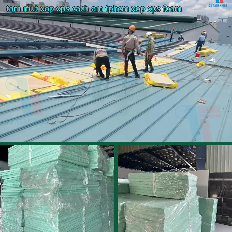Tấm mút xốp XPS cách âm TpHCM Xốp XPS Foam